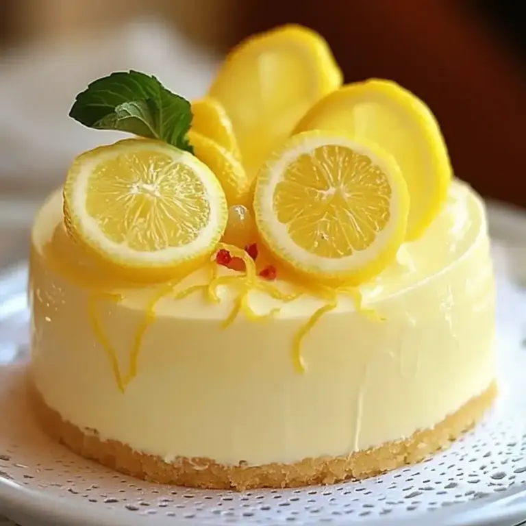 Le Fondant Citron Mascarpone