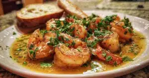 Gambas Flambées au Cognac