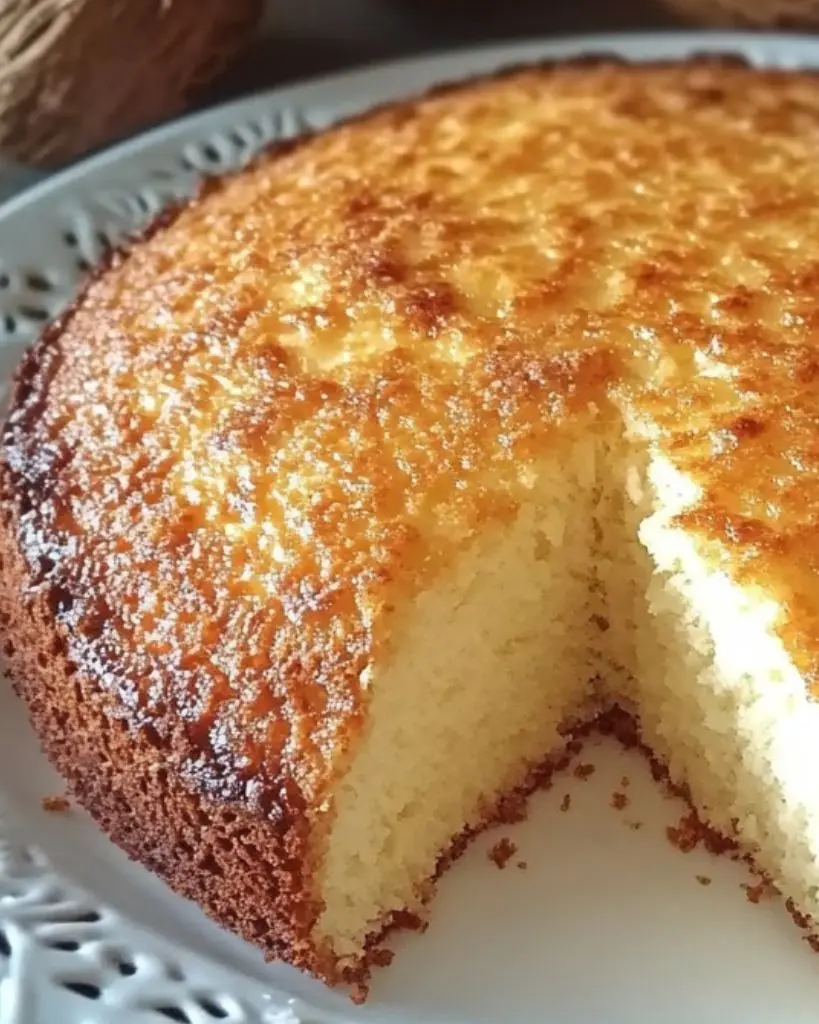 gâteau à la noix de coco