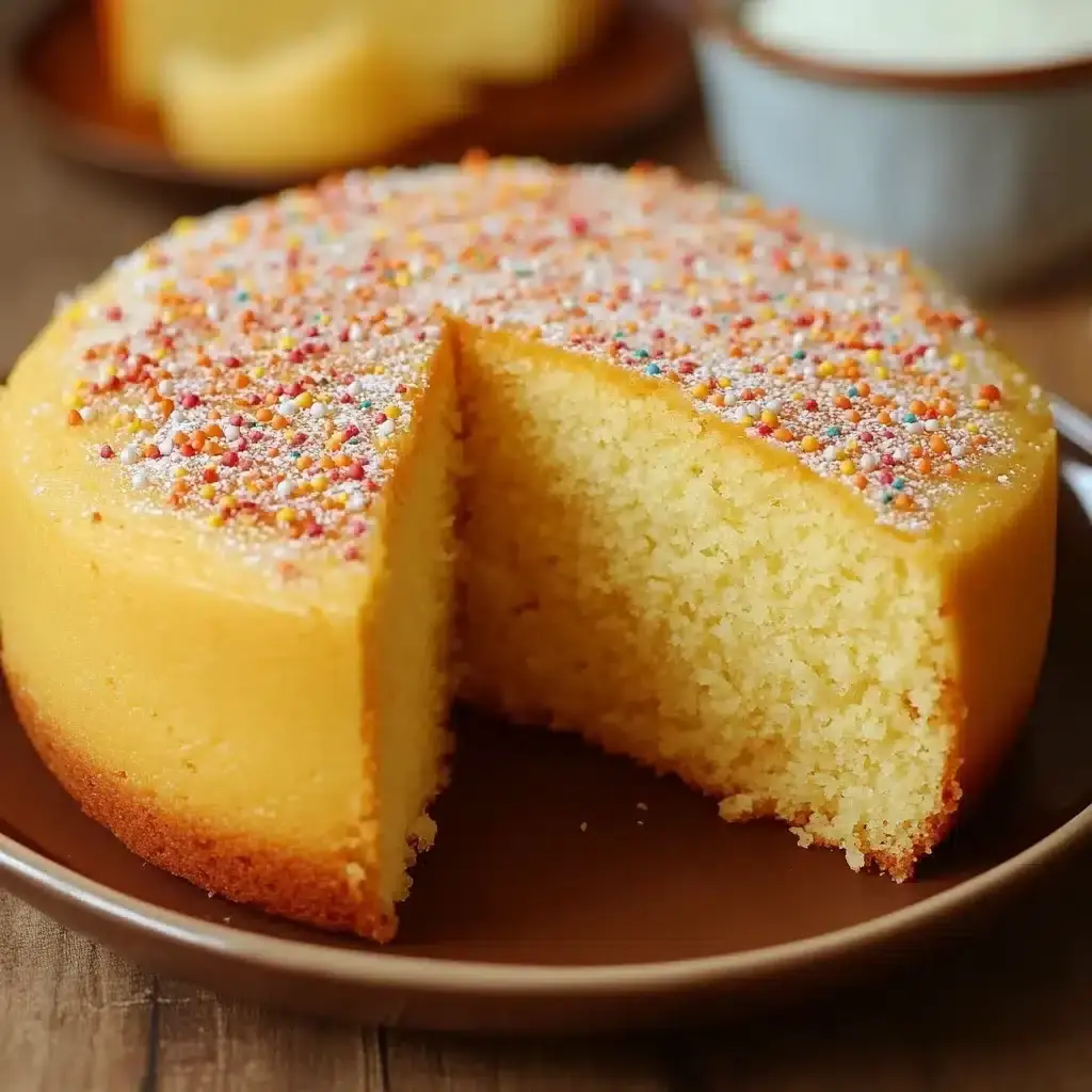 gâteau à la vanille sans œufs