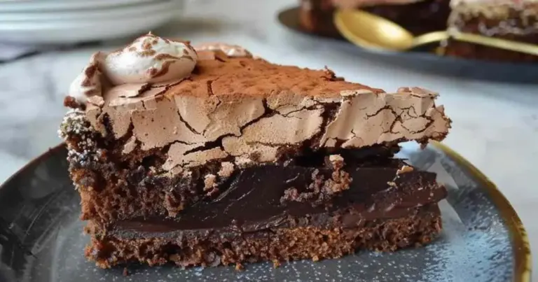 Gateau au Chocolat et Meringue : Prêt en 30 Minutes
