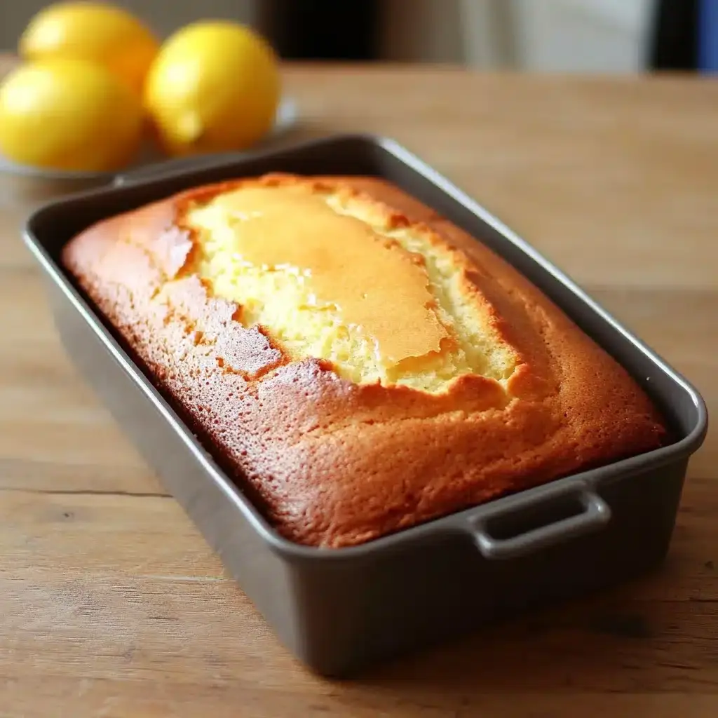 gâteau au citron crème fraîche
