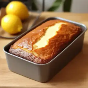 Gâteau Moelleux au Citron et à la Crème Fraîche