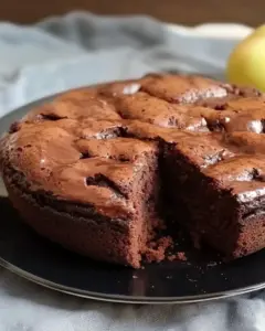 Gâteau Poire Chocolat