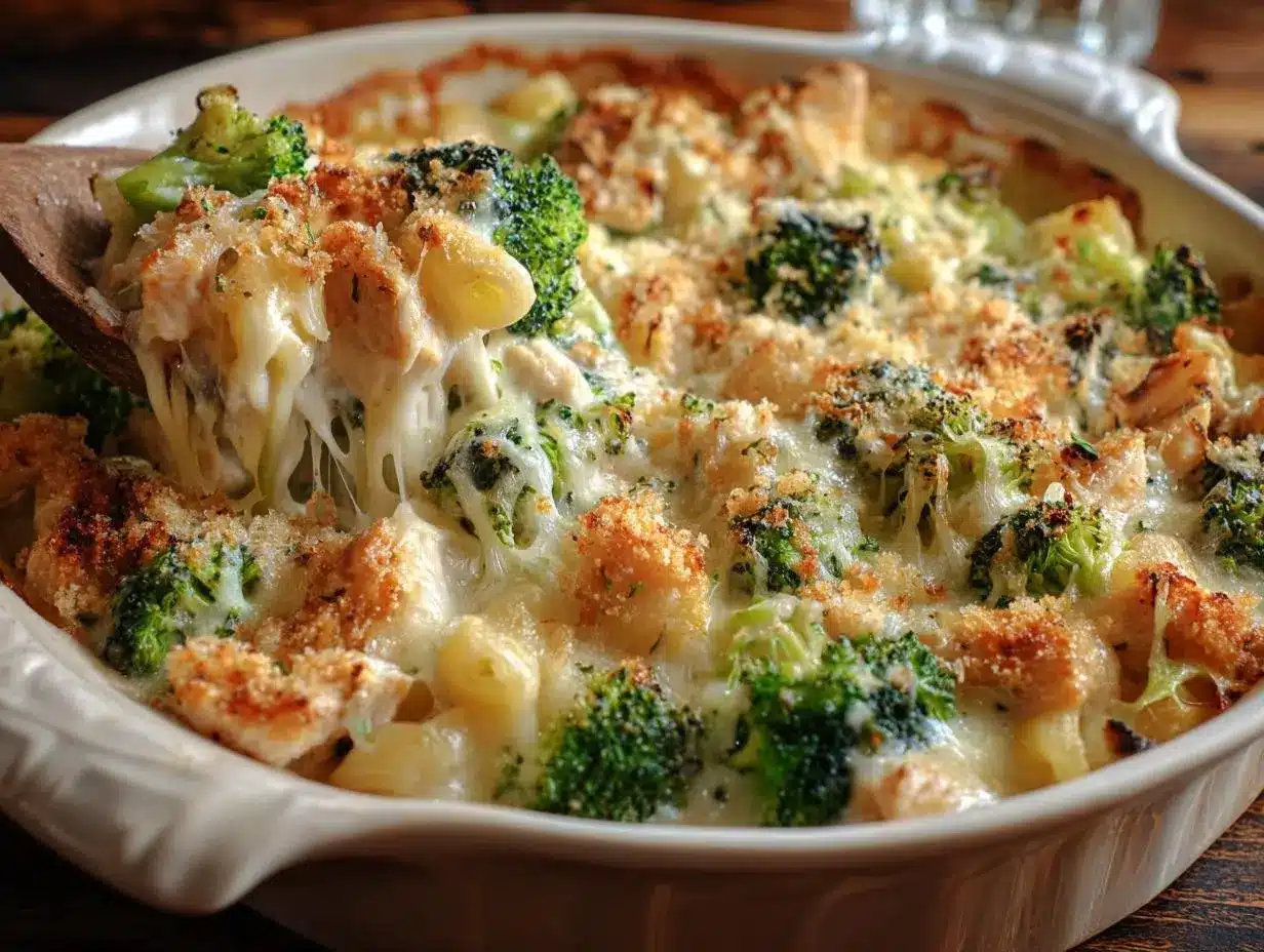 gratin poulet brocoli
