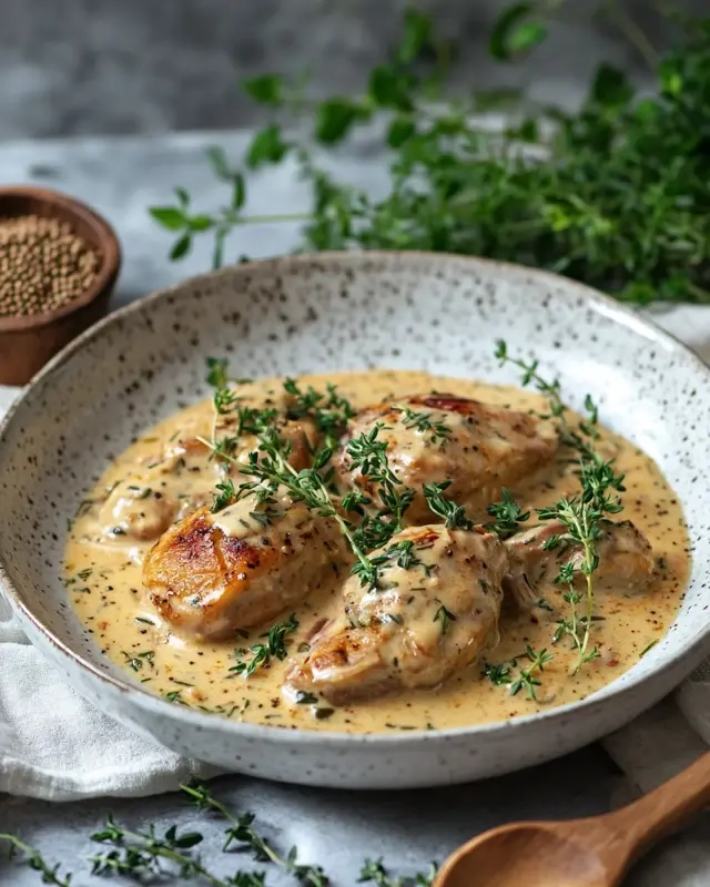 lapin à la moutarde