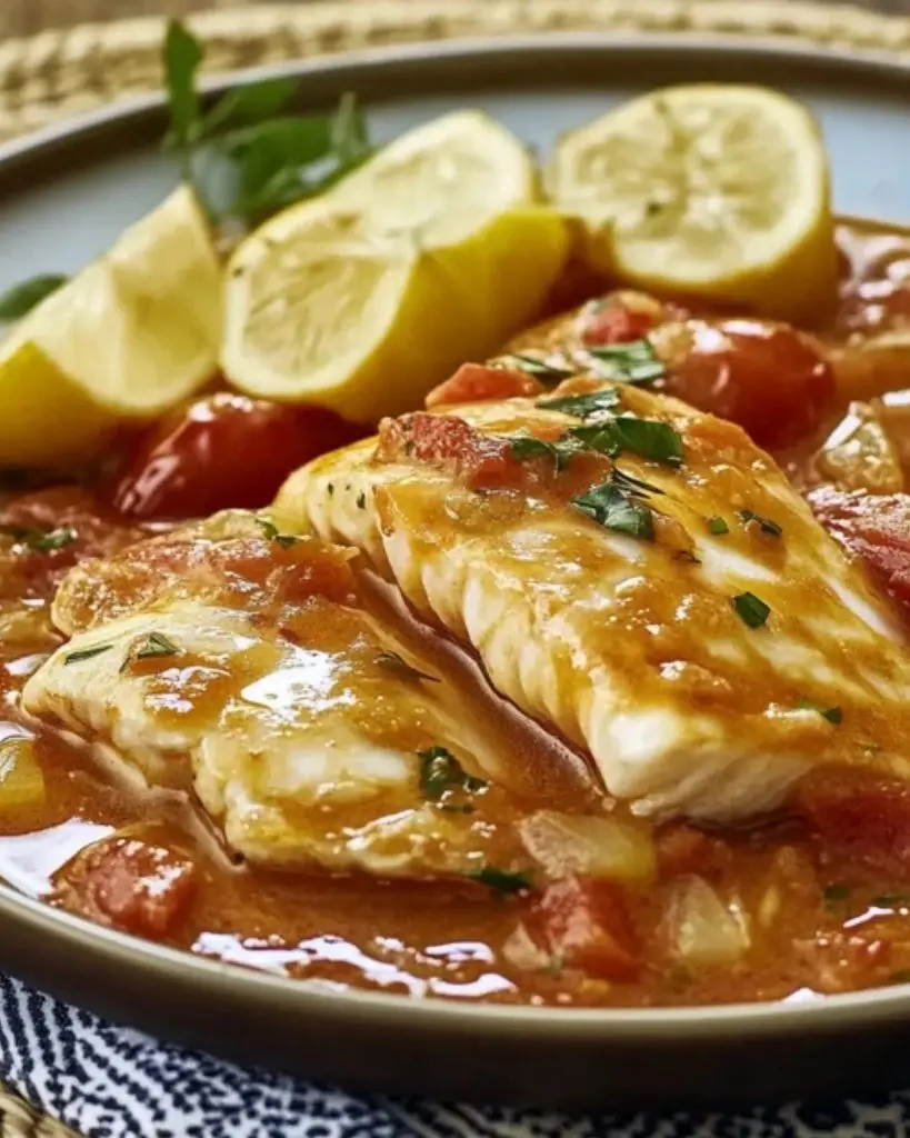 Lotte à l’armoricaine maison – Recette delicieux