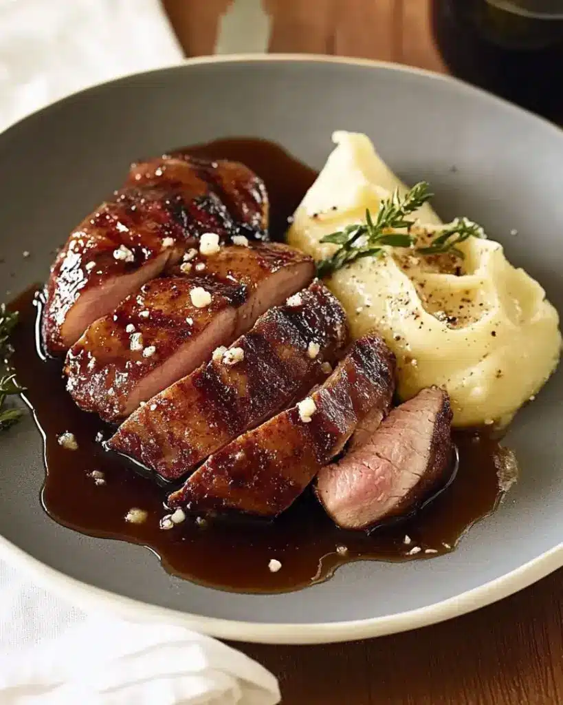 Magret de Canard au Miel et Vinaigre Balsamique – Recette delicieux
