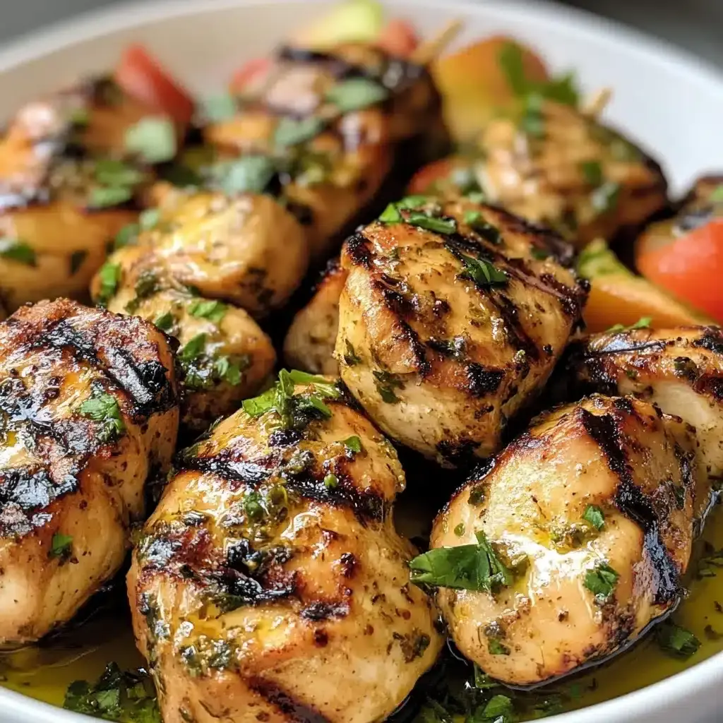Recette de Marinade pour Brochettes de Poulet