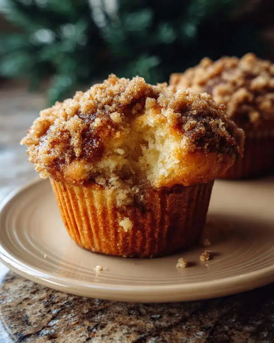 muffins pomme cannelle streusel
