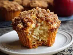 Muffins Pomme Cannelle Streusel
