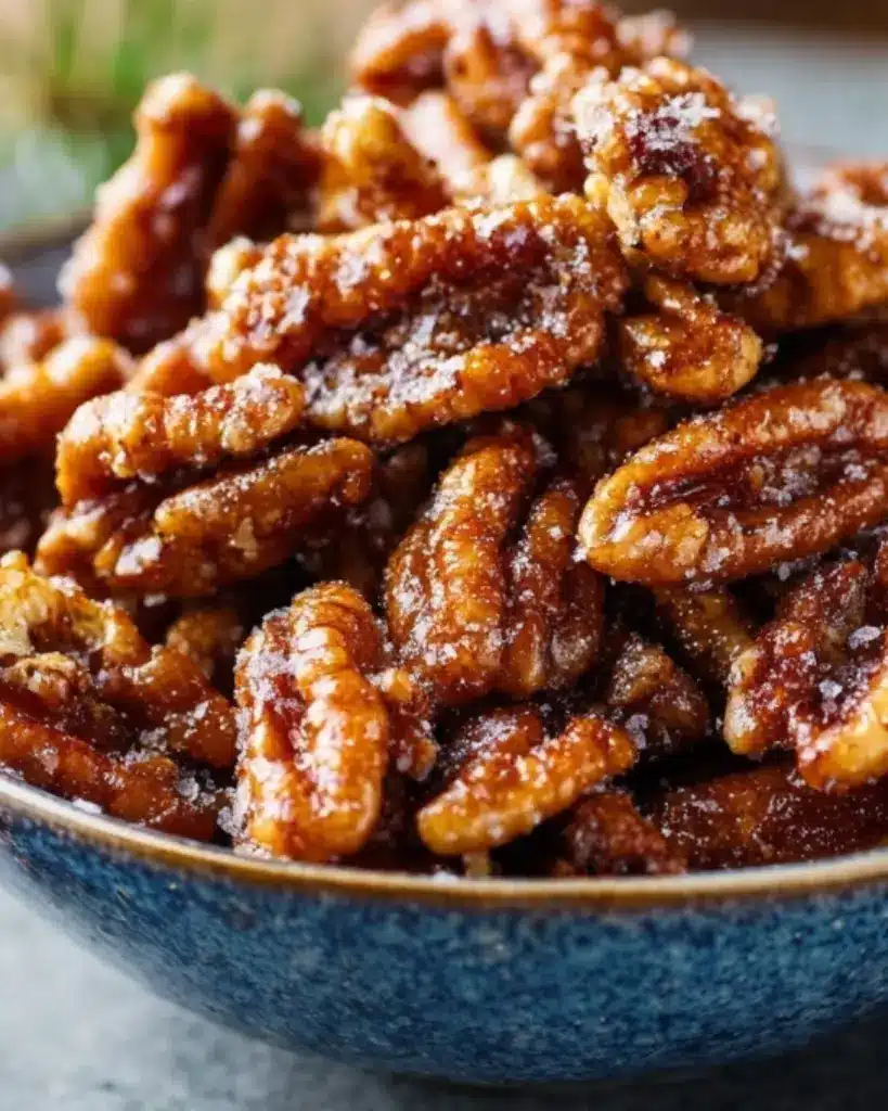 noix de pécan caramélisées