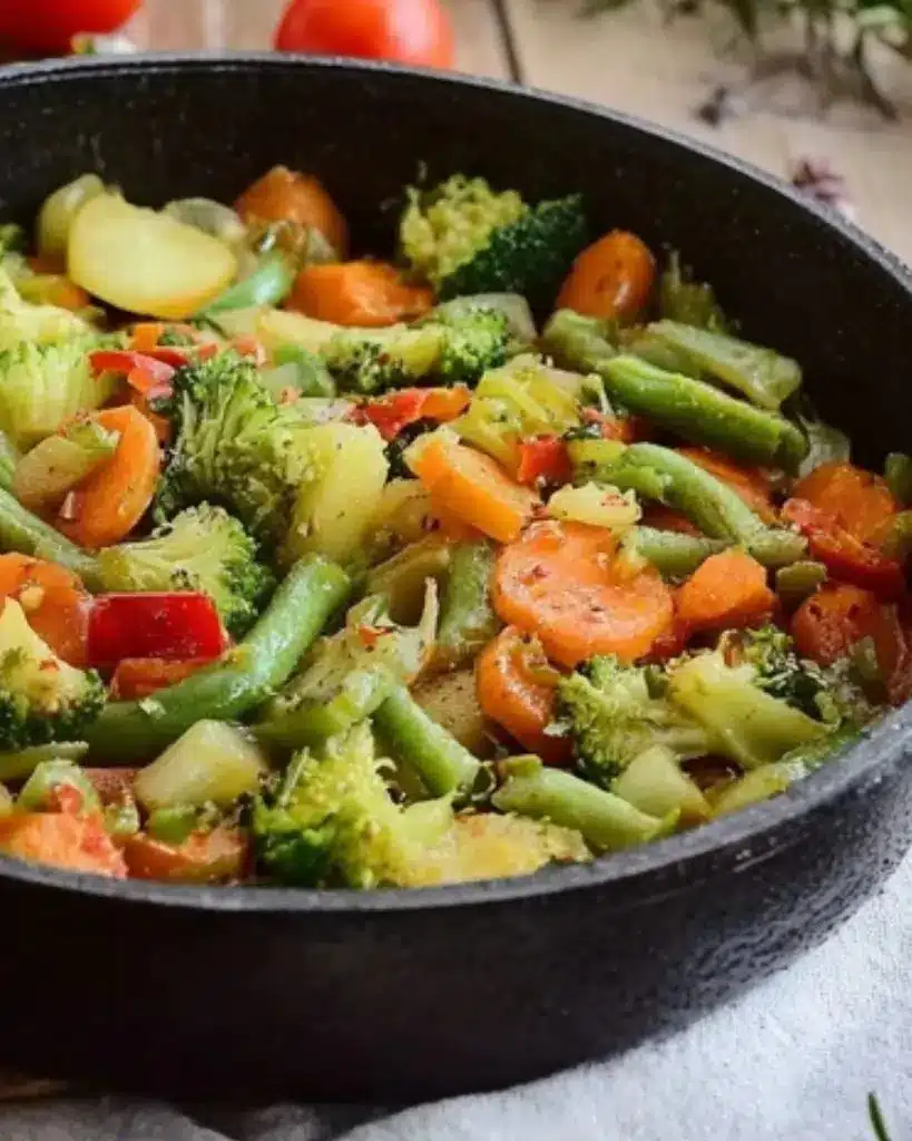 poêlée de légumes maison