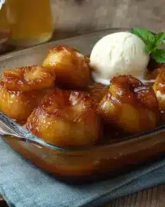 Pommes au four caramélisées