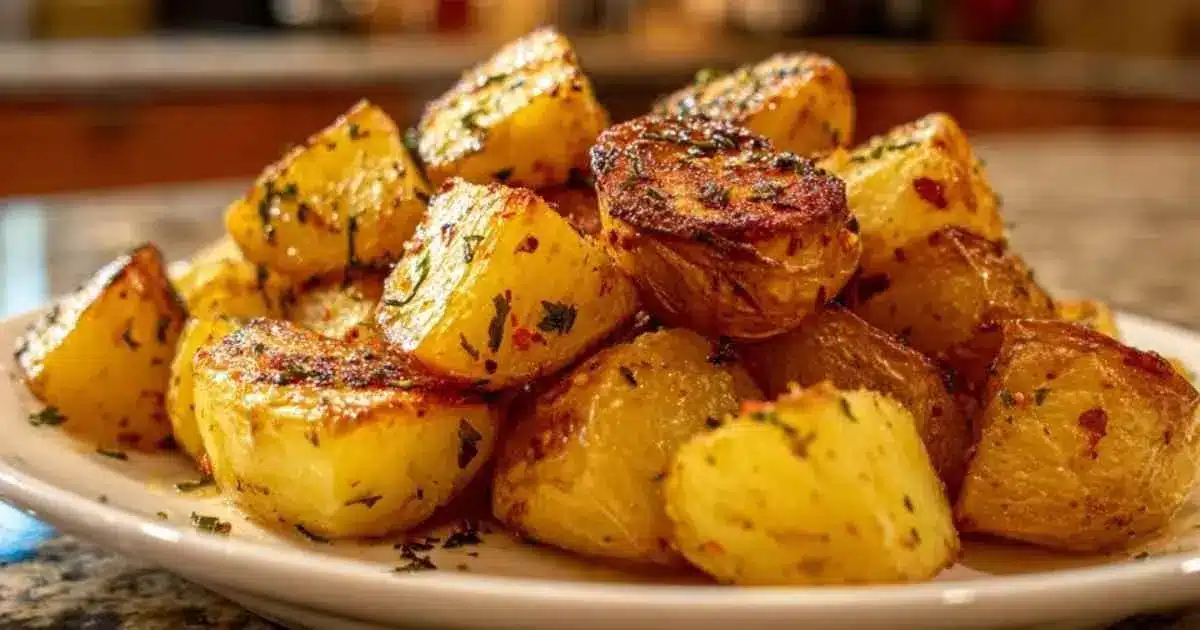 pommesdeterreaufourcroustillantes