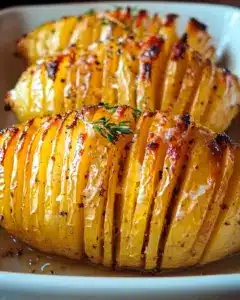 Pommes de Terre Suédoises (Hasselback Potatoes)