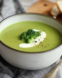 Potage Facile au Brocoli et Pomme de Terre