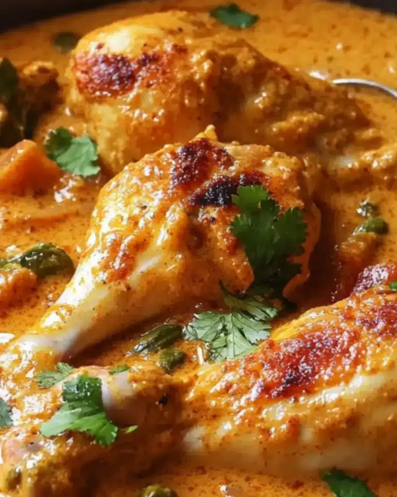 poulet au curry lait coco