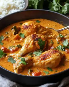 Poulet au Curry et Lait de Coco Express