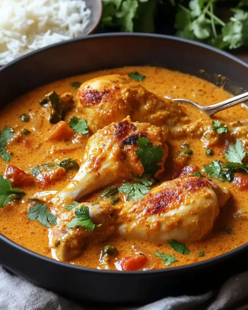 Poulet au curry et lait de coco facile – Recette delicieux