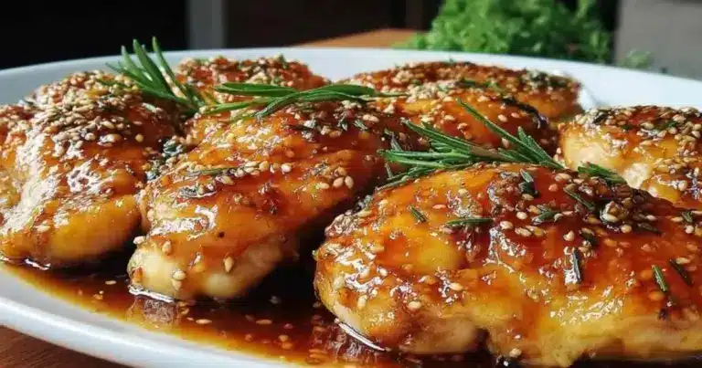 Poulet au Miel et à l’Ail : 5 Secrets pour une Recette Parfaite en 25 Minutes