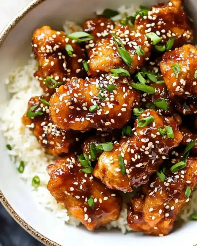 Poulet croustillant au sésame avec sauce asiatique collante – Recette delicieux