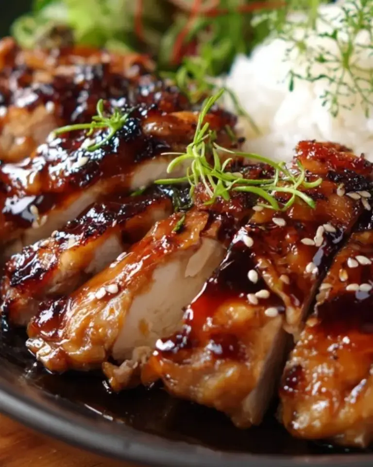 Poulet teriyaki – Recette delicieux
