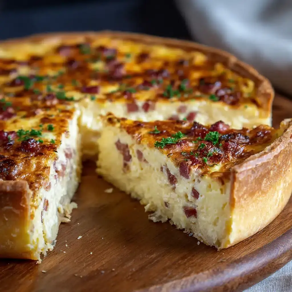 quiche lorraine épaisse