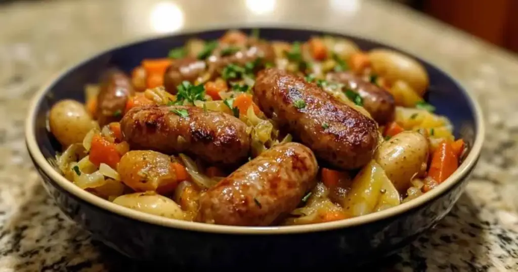 Ragoût de Saucisses aux Légumes