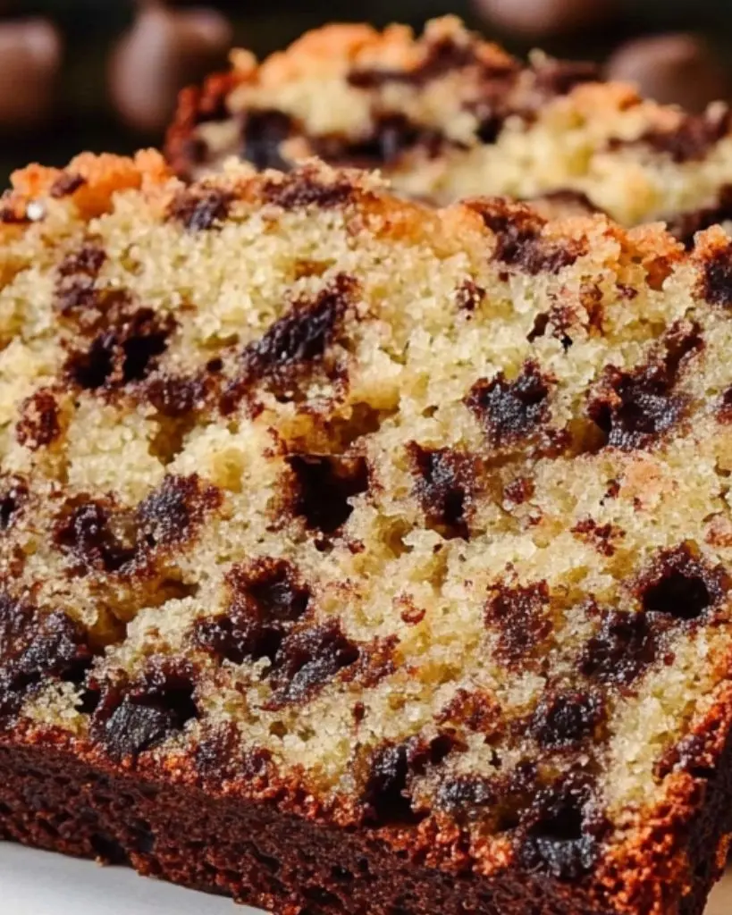 recette banana bread pépites chocolat
