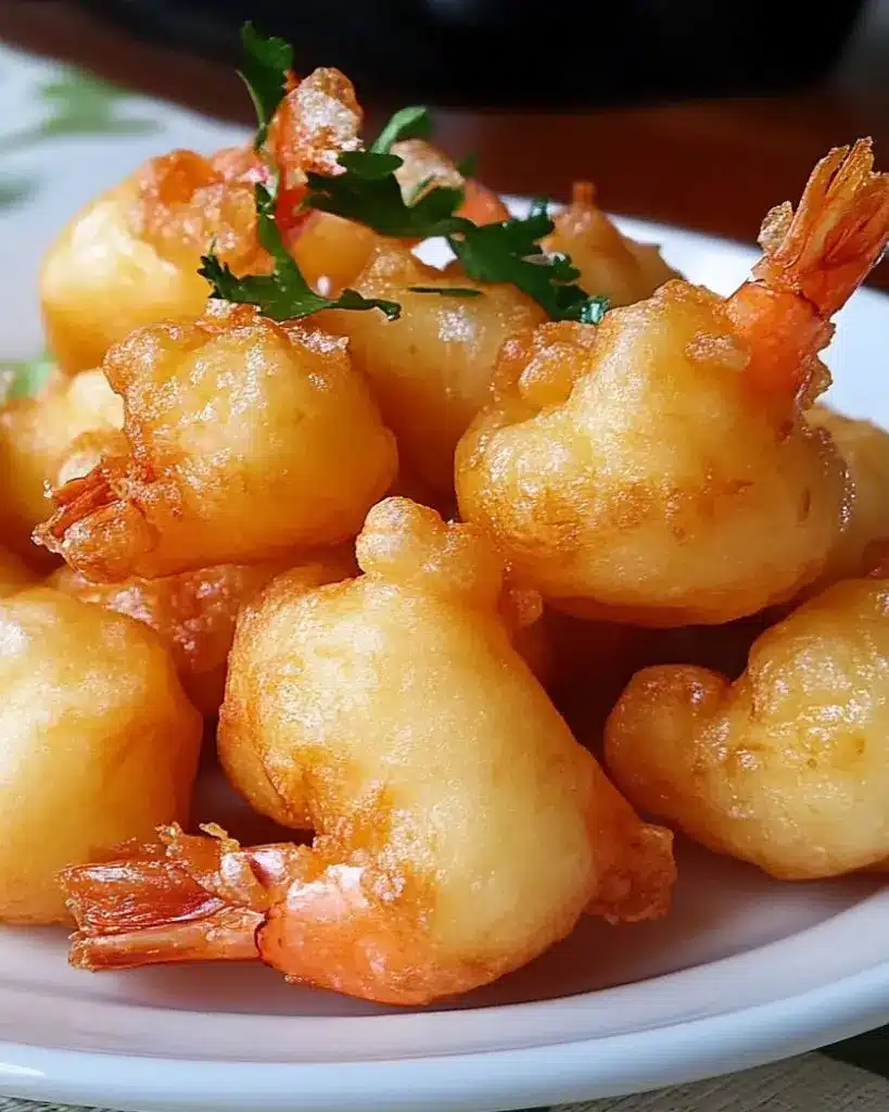 Beignets de crevettes croustillants – Recette delicieux