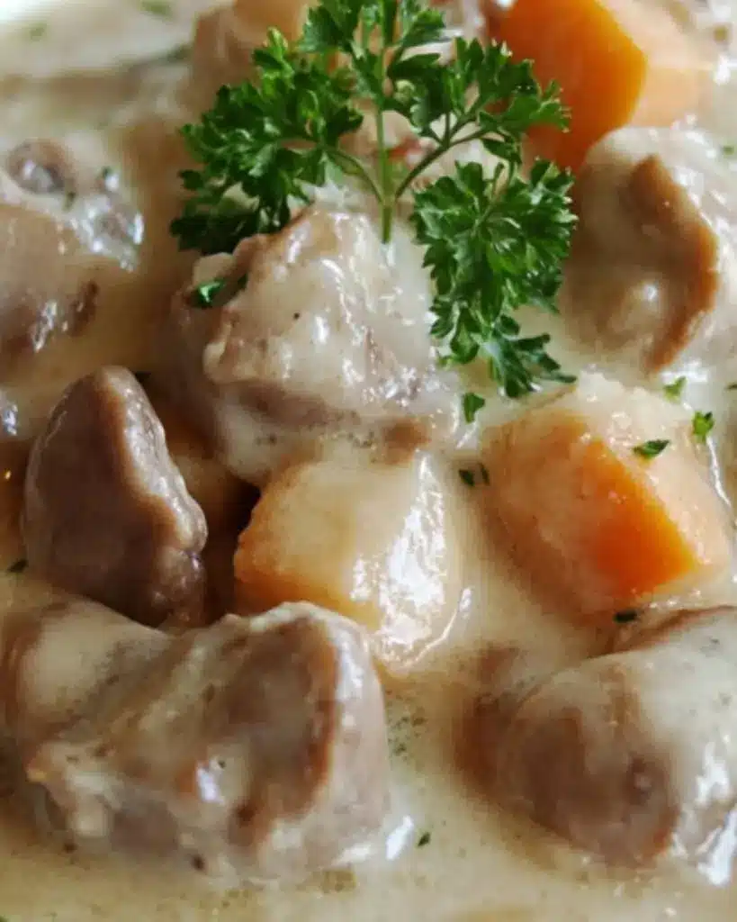recette blanquette de veau
