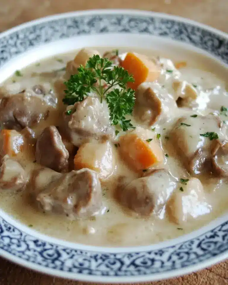 Blanquette de Veau Traditionnelle – Recette delicieux