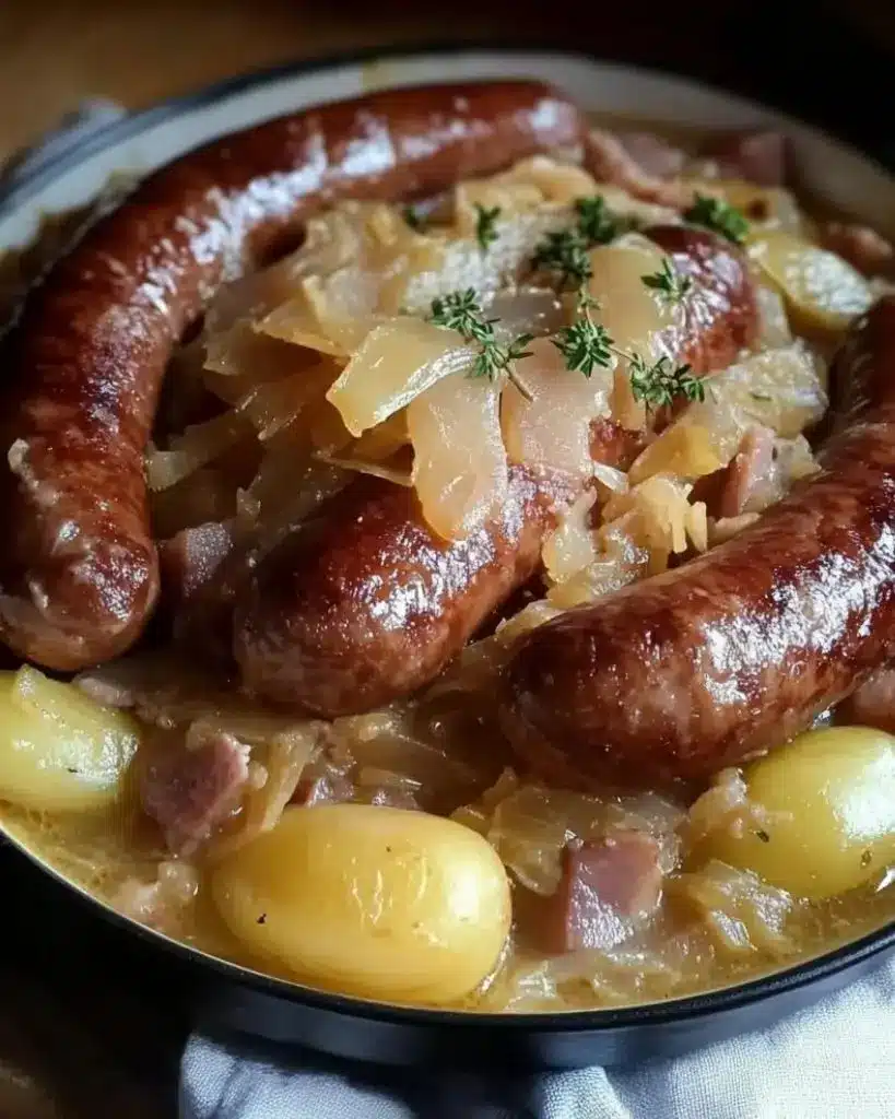 Choucroute alsacienne traditionnelle – Recette delicieux