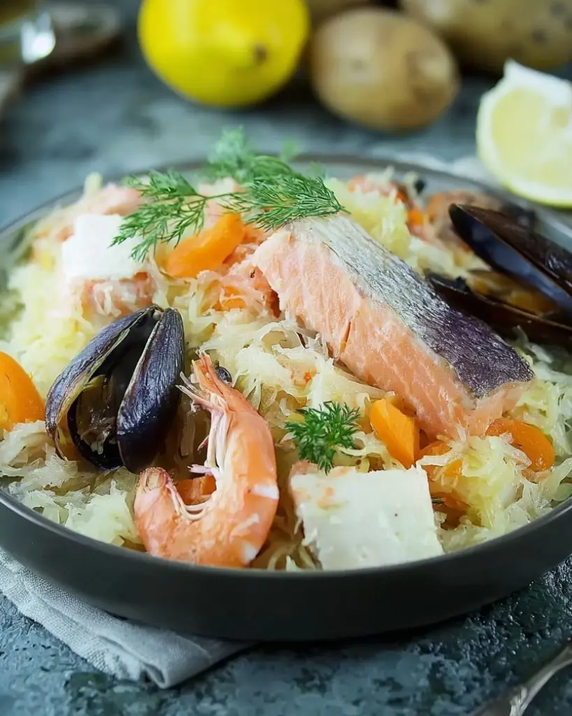 Choucroute de la mer rapide – Recette delicieux
