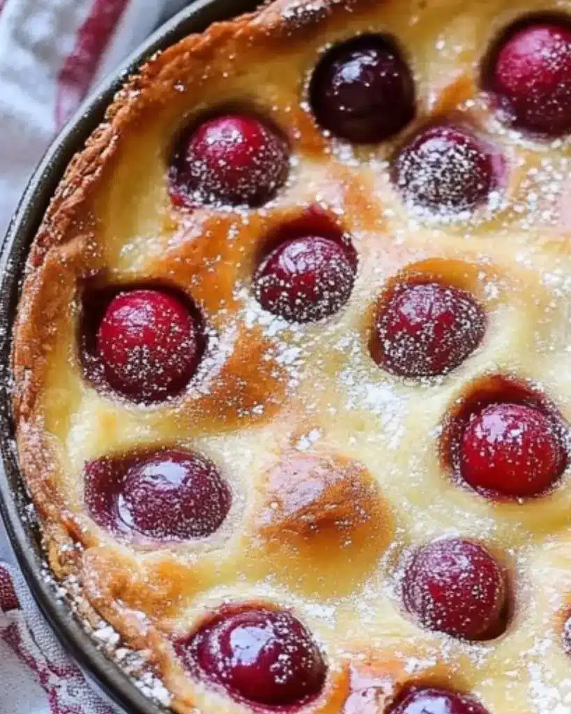 recette clafoutis aux cerises