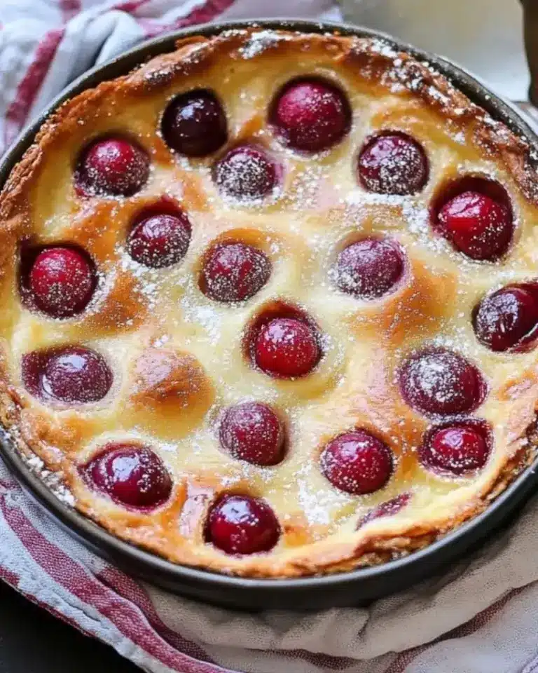 Clafoutis aux Cerises – Recette delicieux
