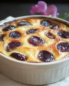 Clafoutis aux Prunes Maison : Recette Facile et Rapide