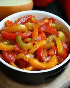 Compotée de Poivrons Maison Facile
