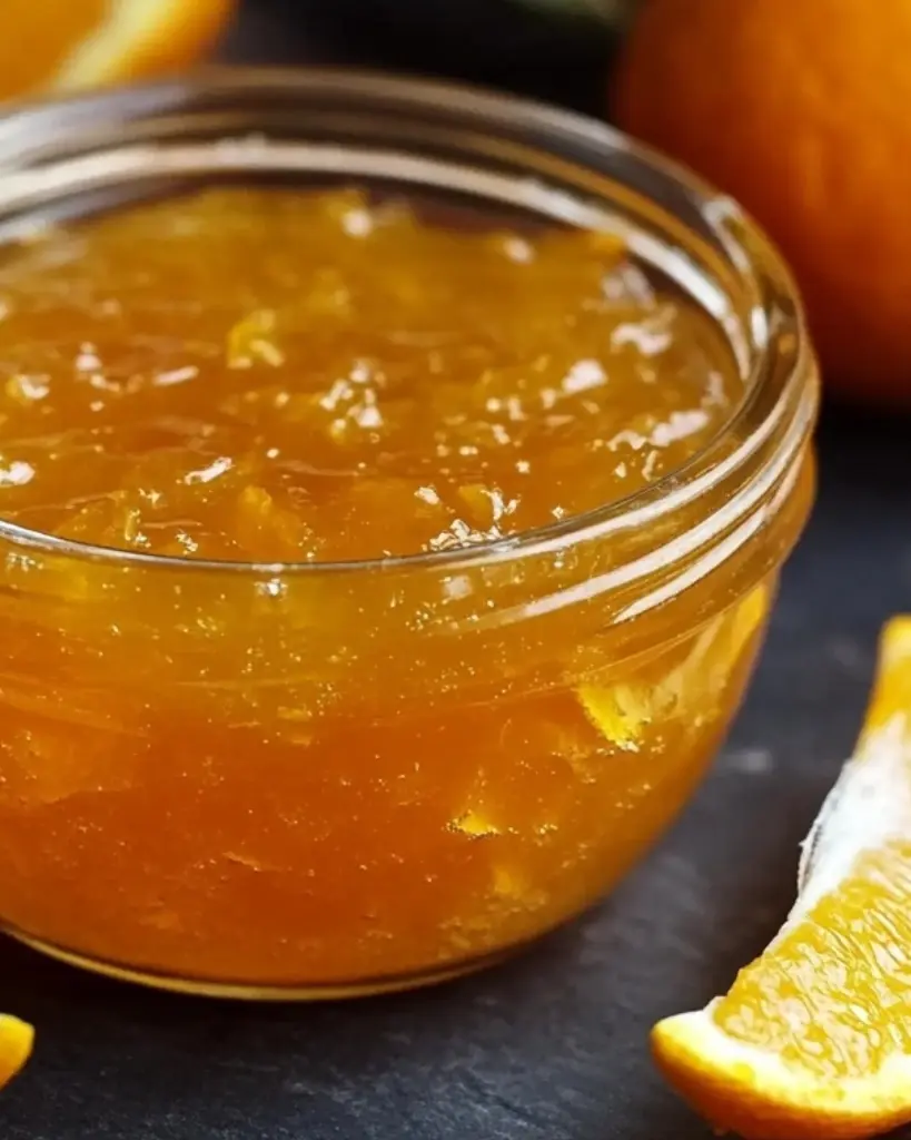 recette confiture d'orange maison