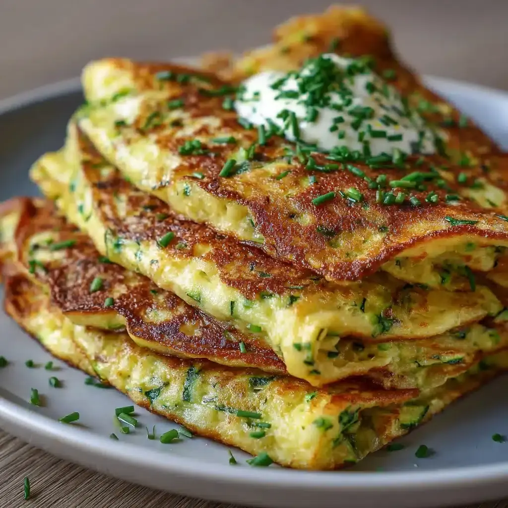 recette crêpes courgettes
