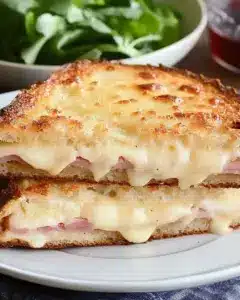 Croque-monsieur traditionnel au four