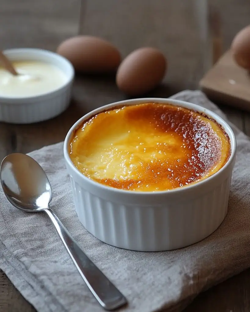 recette flan aux œufs