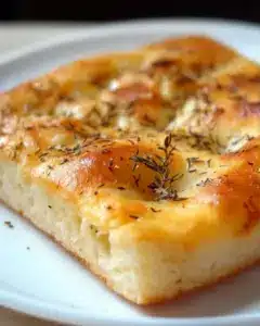 Focaccia Maison Moelleuse aux Herbes et Tomate