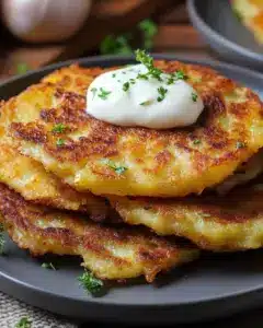 Galettes de pommes de terre croustillantes