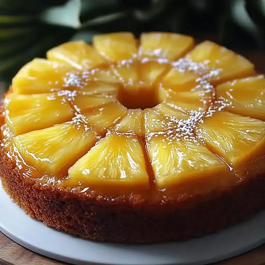 recette gâteau ananas