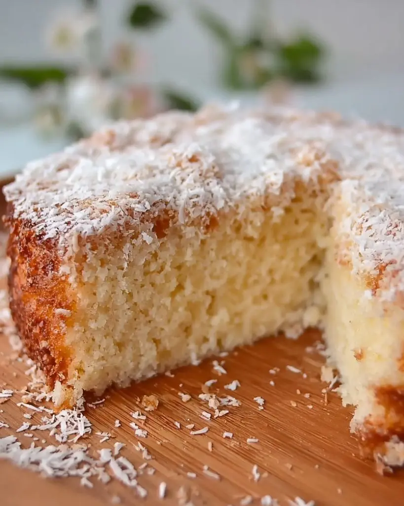 Gâteau à la noix de coco râpée – Recette delicieux