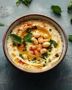 Houmous Libanais Crémeux et Savoureux