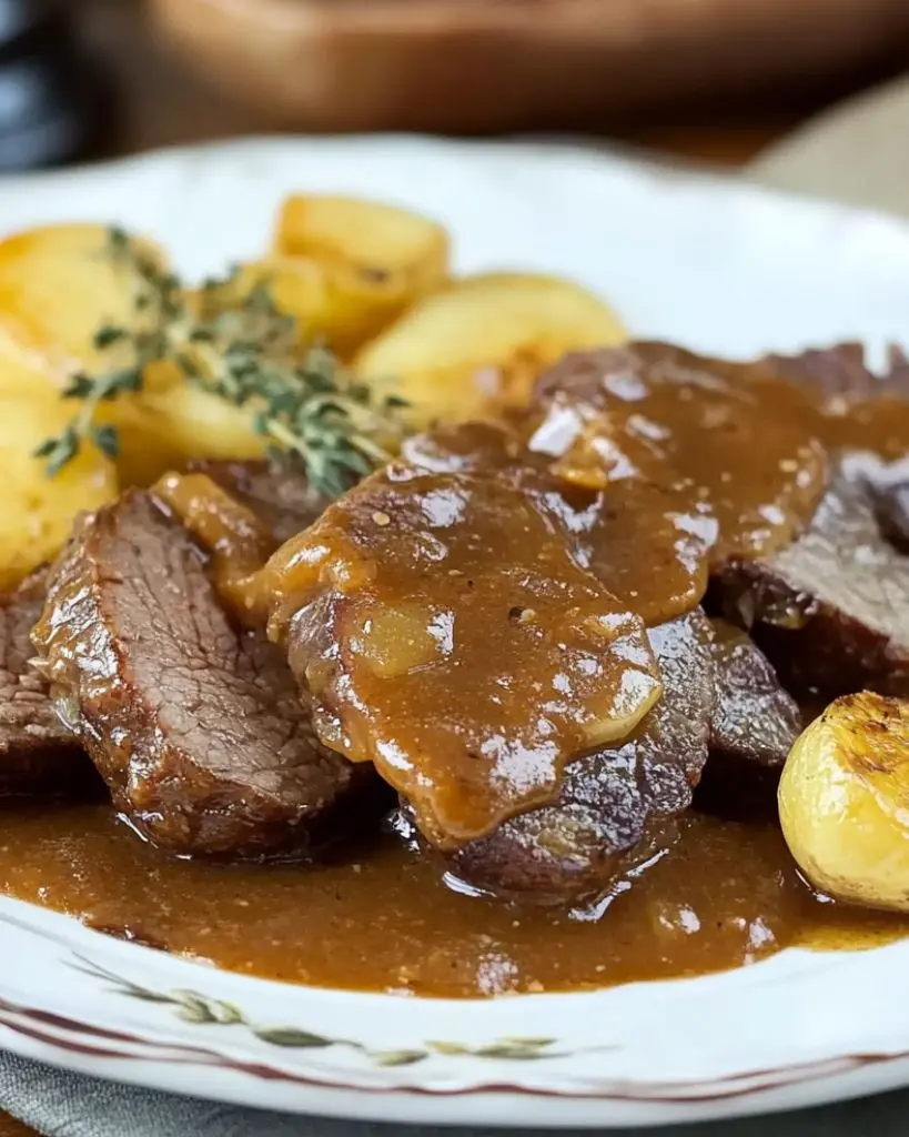 Langue de Bœuf à la Sauce Madère – Recette delicieux