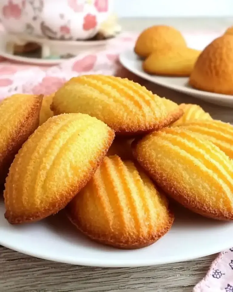 Madeleines Traditionnelles Moelleuses – Recette delicieux
